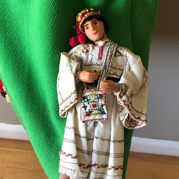 Rare William Good Green Wool Gold Buttons whimsical one of a kind artisan coat S - Picture 16 of 16